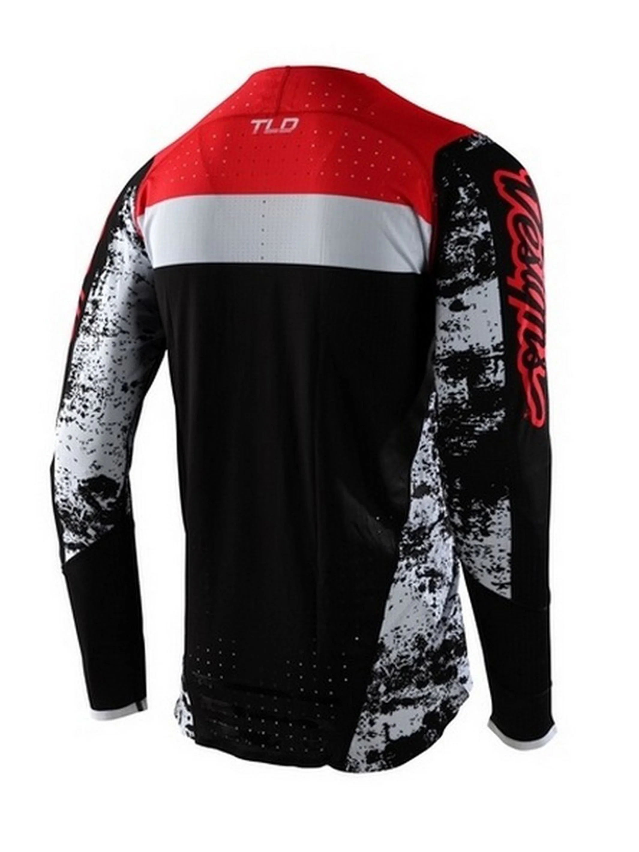 Troy Lee Designs Polera SE Ultra Grime Negro Rojo - Image 2