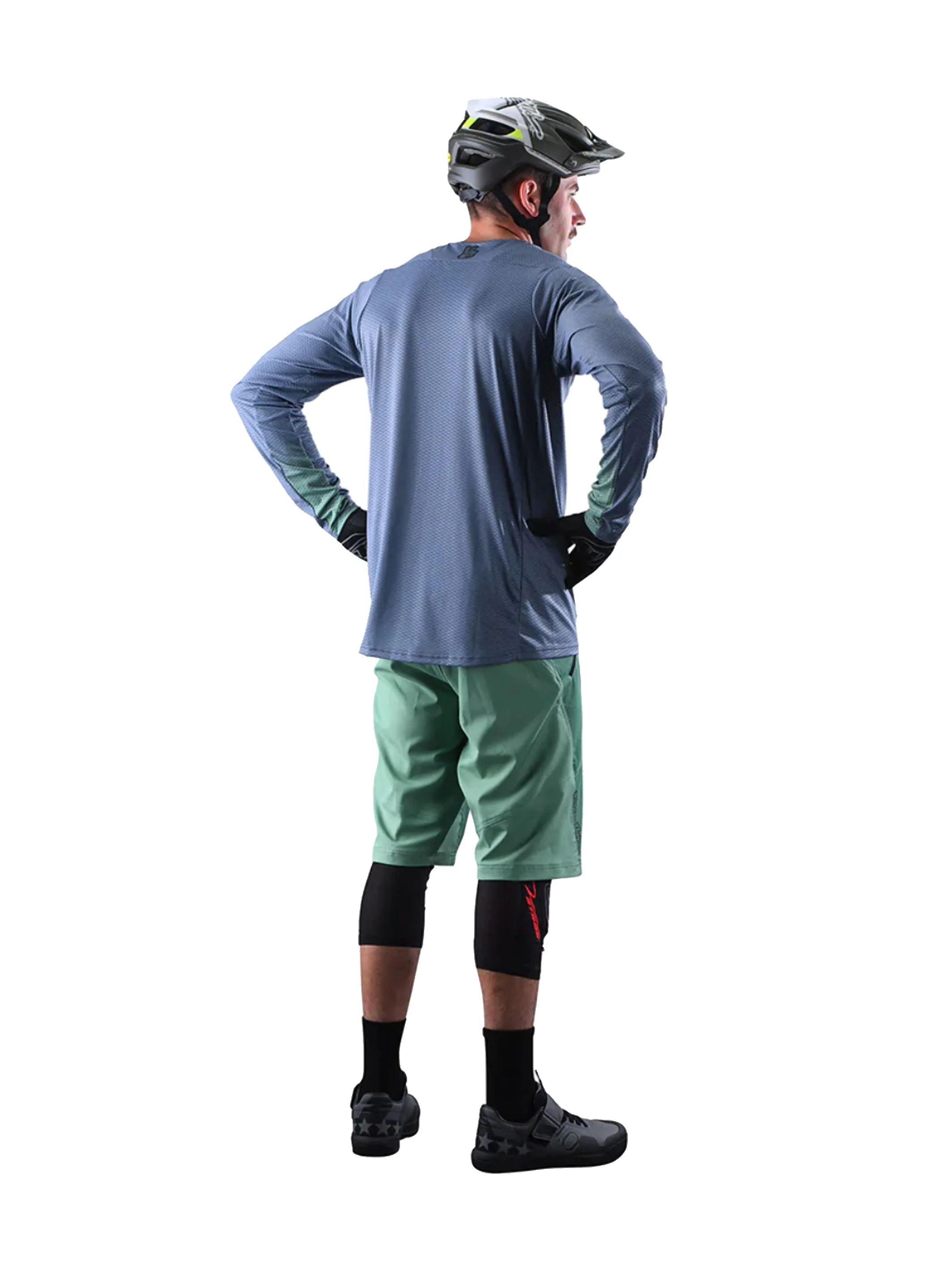 Troy Lee Designs Polera  Skyline Air LS  Gris - Image 4