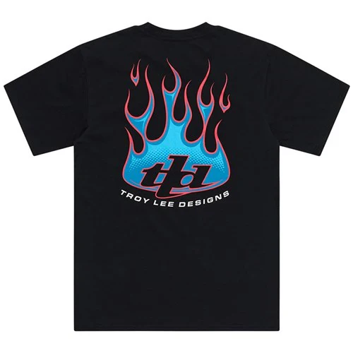 Troy Lee Designs Polera Torched Negro - Image 2
