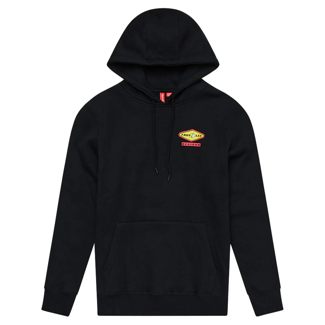 Troy Lee Designs Polerón Carb Negro