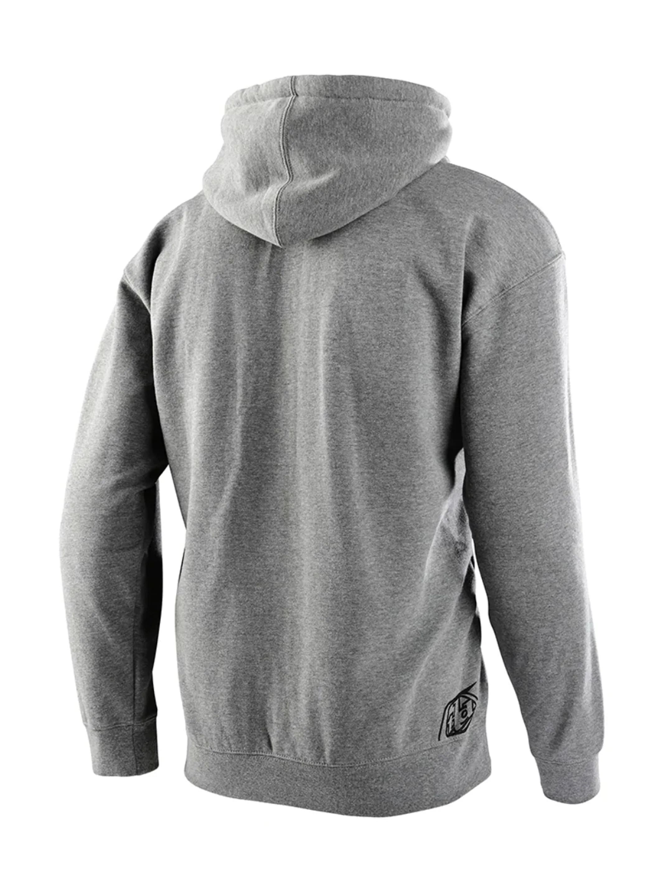 Troy Lee Designs Polerón Con Cierre Speed Logo Gris - Image 2