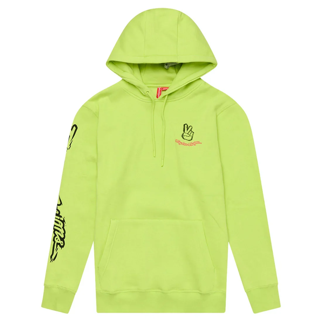 Troy Lee Designs Polerón Peace Out Glo Amarillo
