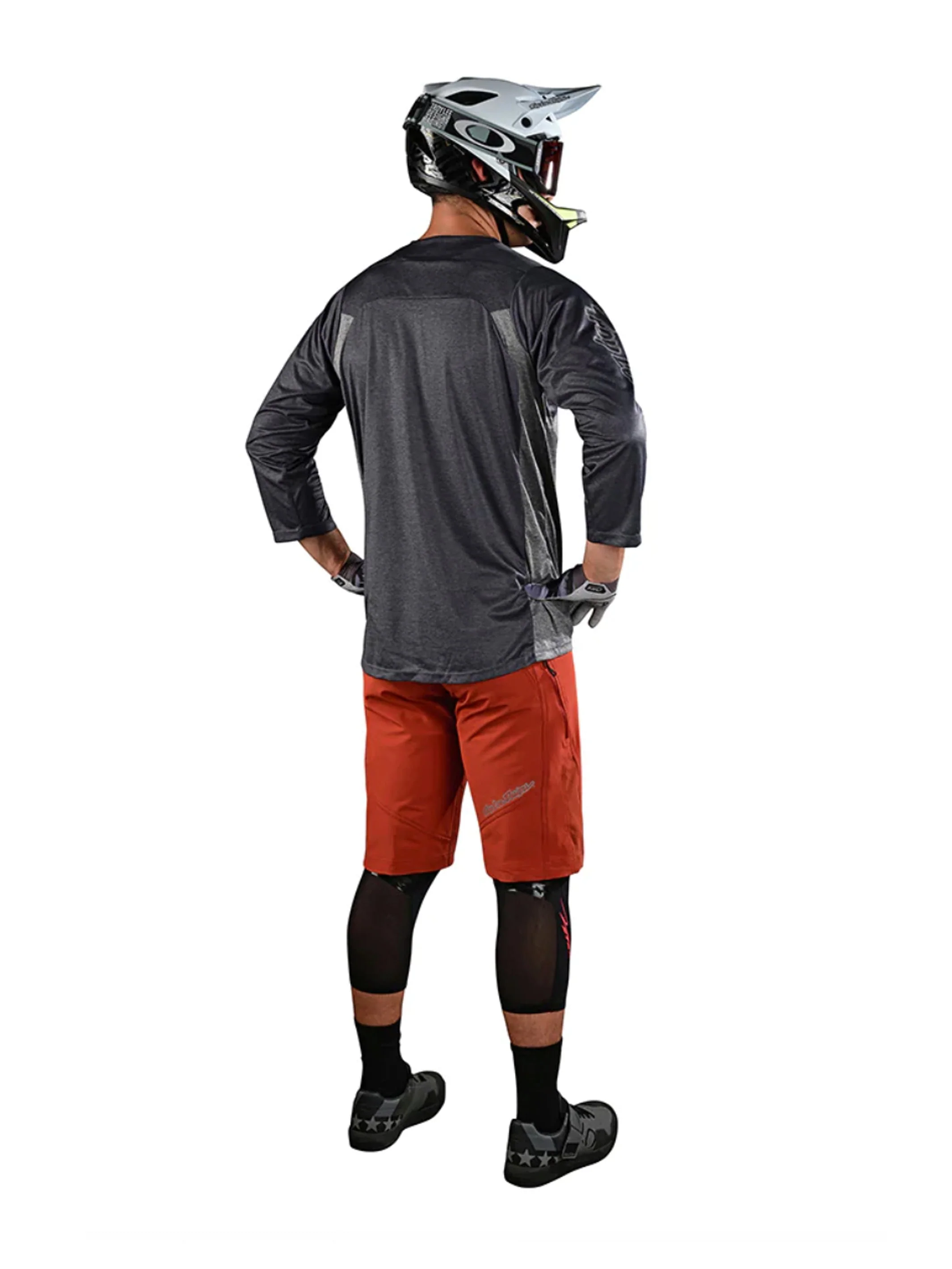 Troy Lee Designs Short de Bicicleta Ruckus Shell Naranjo - Image 4