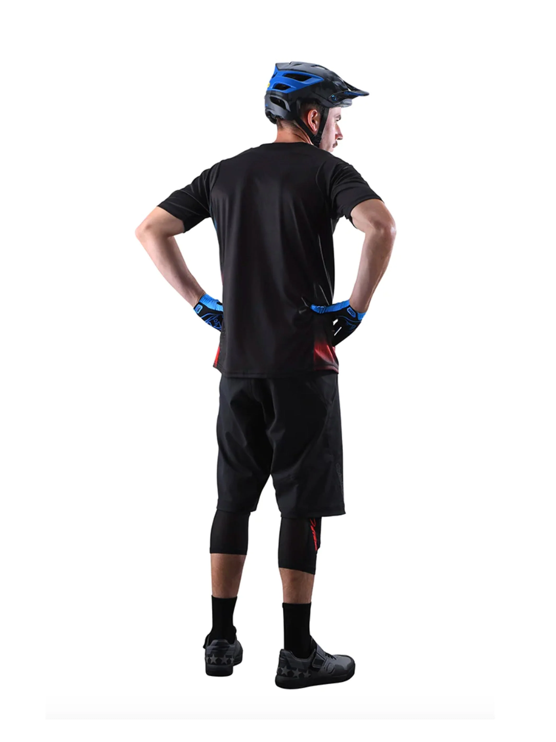 Troy Lee Designs Short de Bicicleta Skyline Shell Negro Sin Liner - Image 4