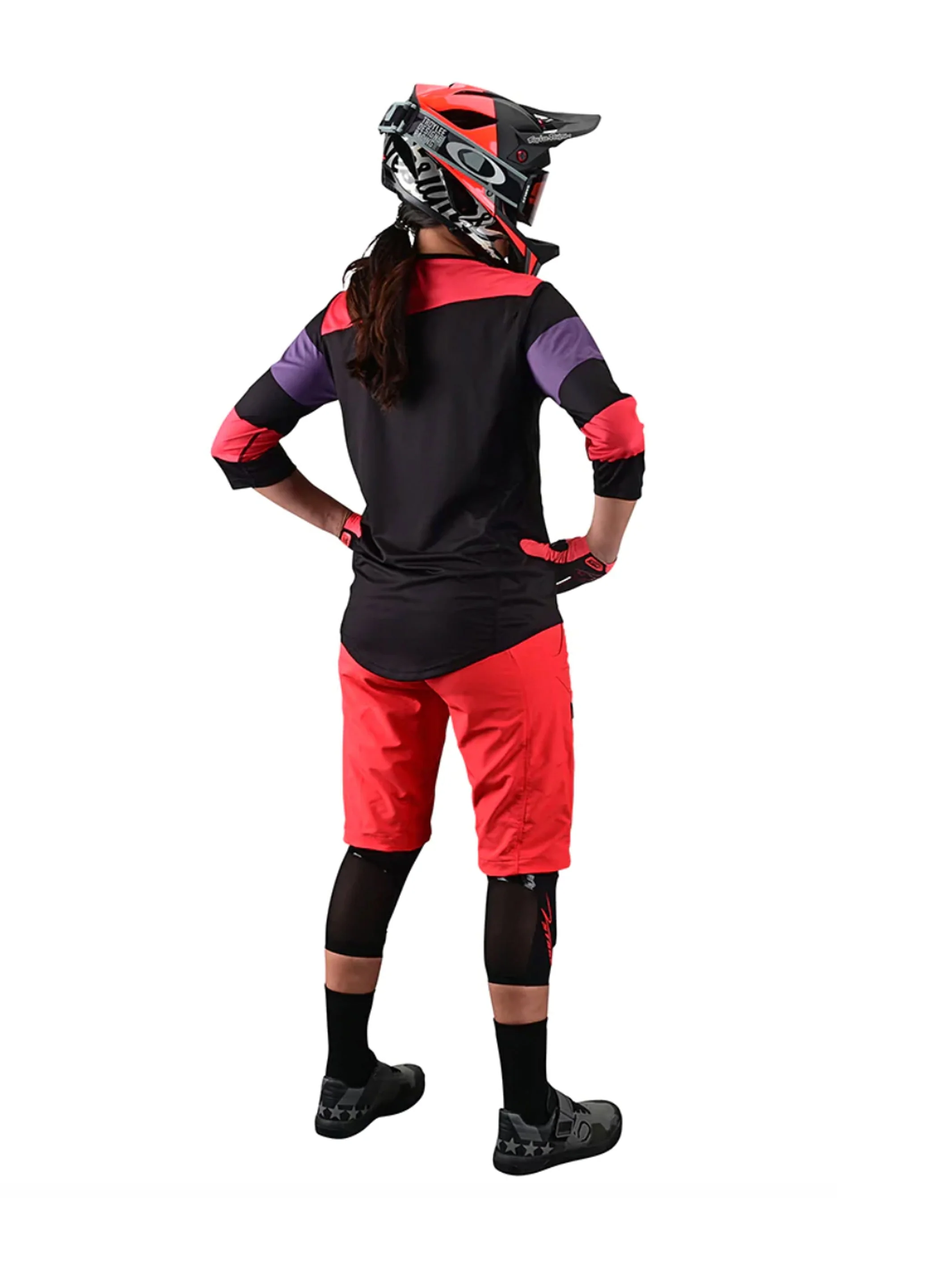 Troy Lee Designs Short Para Mujer Mischief Shell Rosado - Image 4