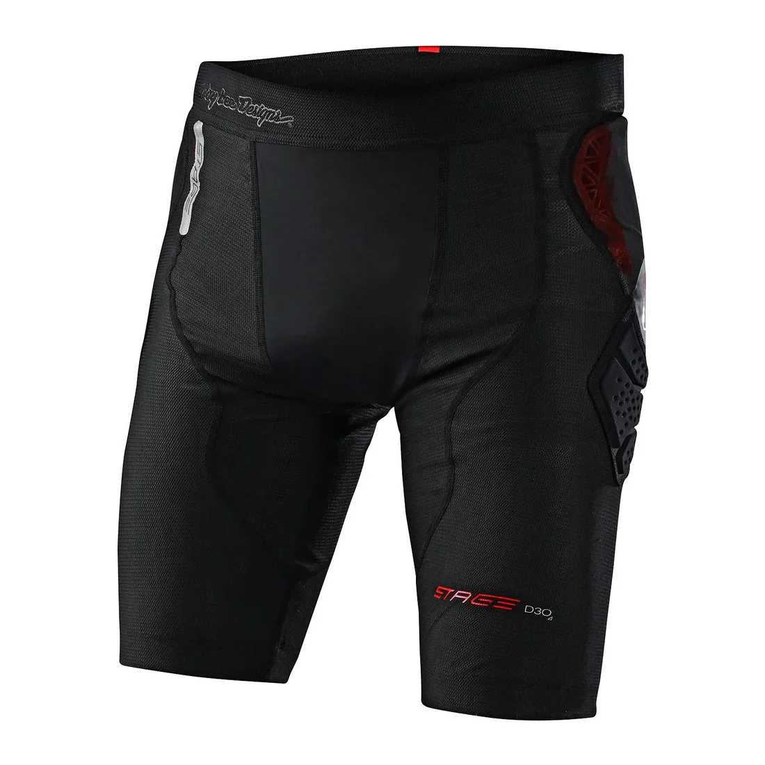 Troy Lee Designs Short Protector Stage Ghost D30 Solid Black