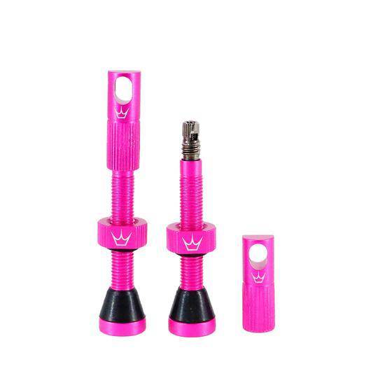 Valvula Tubular Chris King 42Mm Rosado Peaty's