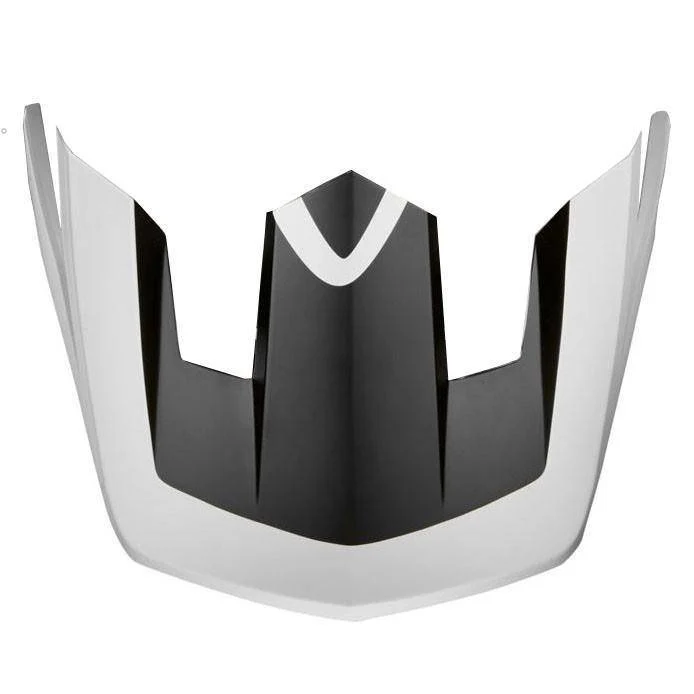 Visera Bicicleta Proframe Pistol Blanco/Negro/Rojo Fox Racing.