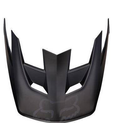 Visera Bicicleta Rampage Pro Carbon Negro Matte Fox Racing.