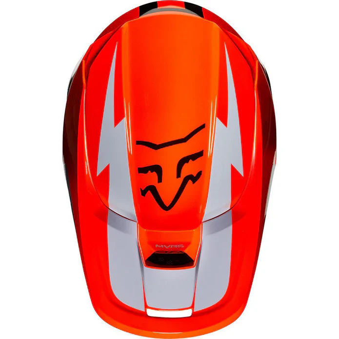 Visera Moto Fox V1 Werd Flo Naranjo