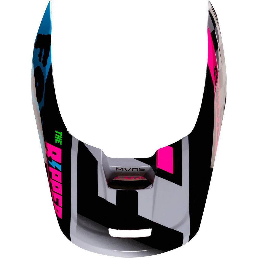 Visera Moto V1 Czar Gris Fox Racing