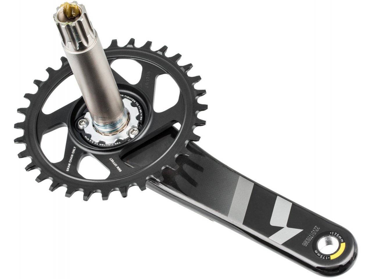 Volante Sram X01 Dm Gxp Carbon 11v 175mm 32t - Image 2