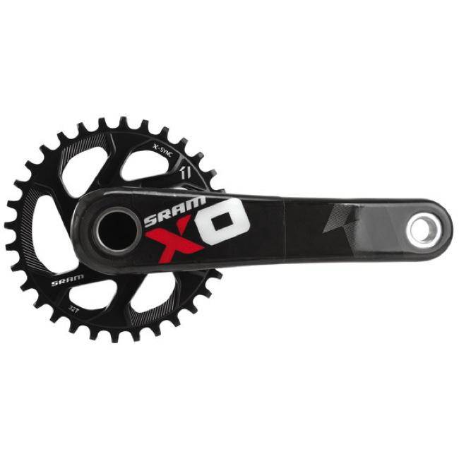 Volante Sram X01 Dm Gxp Carbono 11v 170mm 32t