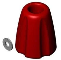 Yakima Frontloader Knob W/ Nut, Square Thread