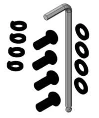 Yakima Holdup Tray Hardware