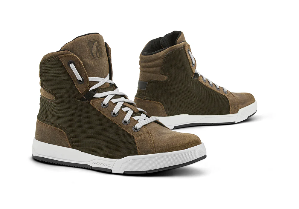 Zapatilla de Moto Swift J Dry Brown/Olive Green Forma