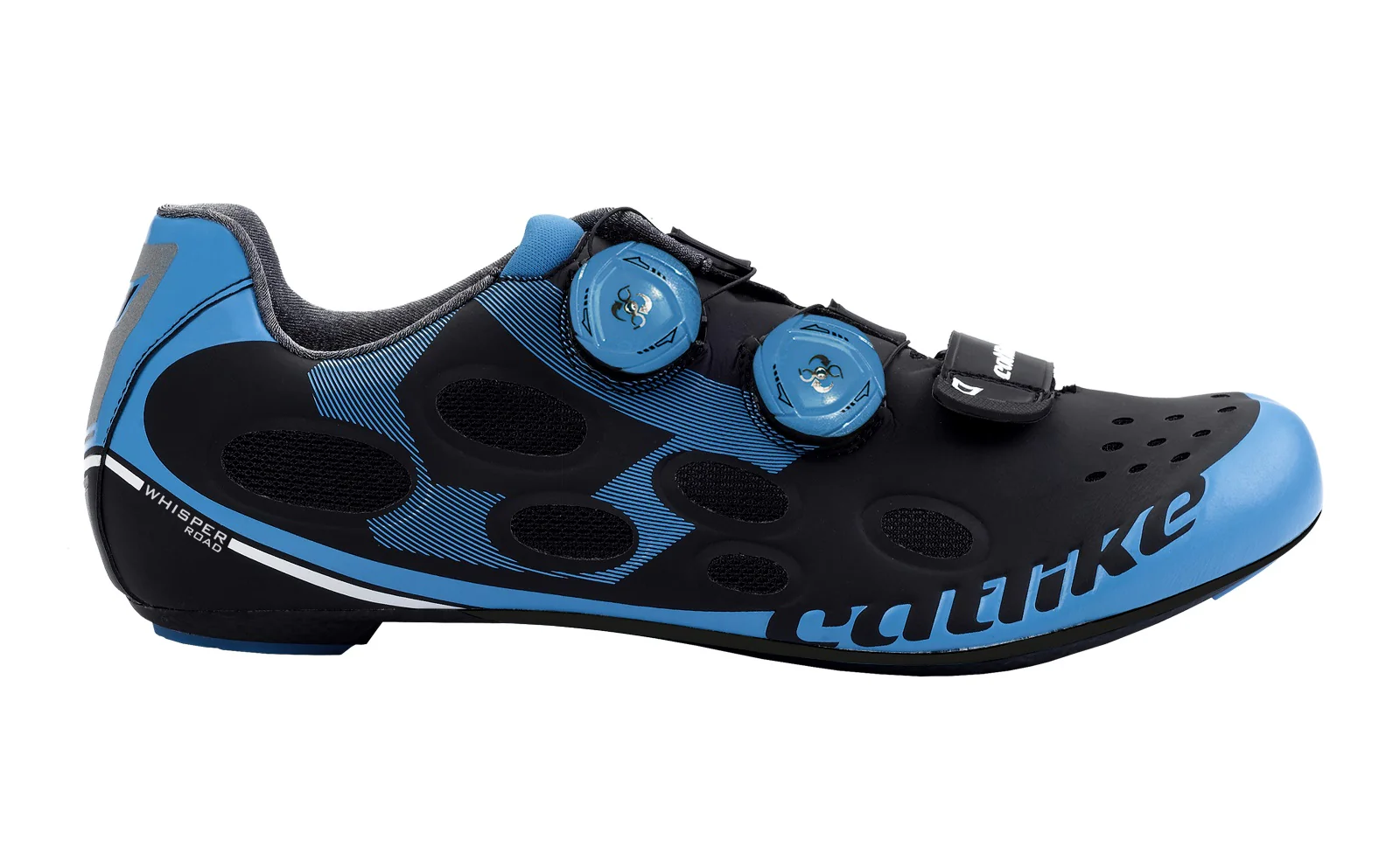 Zapatilla De Ruta Whiper Negra/Azul Catlike