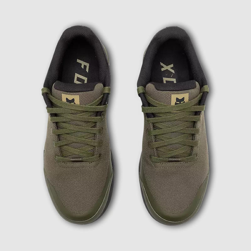 Zapatillas Bicicleta Union Canvas Verde Oliva Fox - Image 3