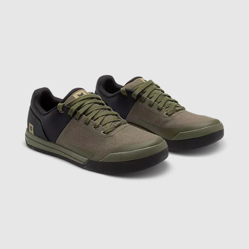 Zapatillas Bicicleta Union Canvas Verde Oliva Fox - Image 4