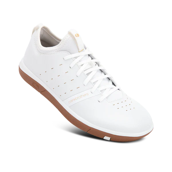 Zapatillas Crankbrothers Stamp Street Fabio | White/Gold Gum