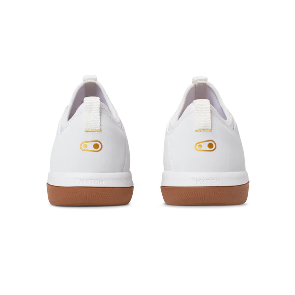 Zapatillas Crankbrothers Stamp Street Fabio | White/Gold Gum - Image 5