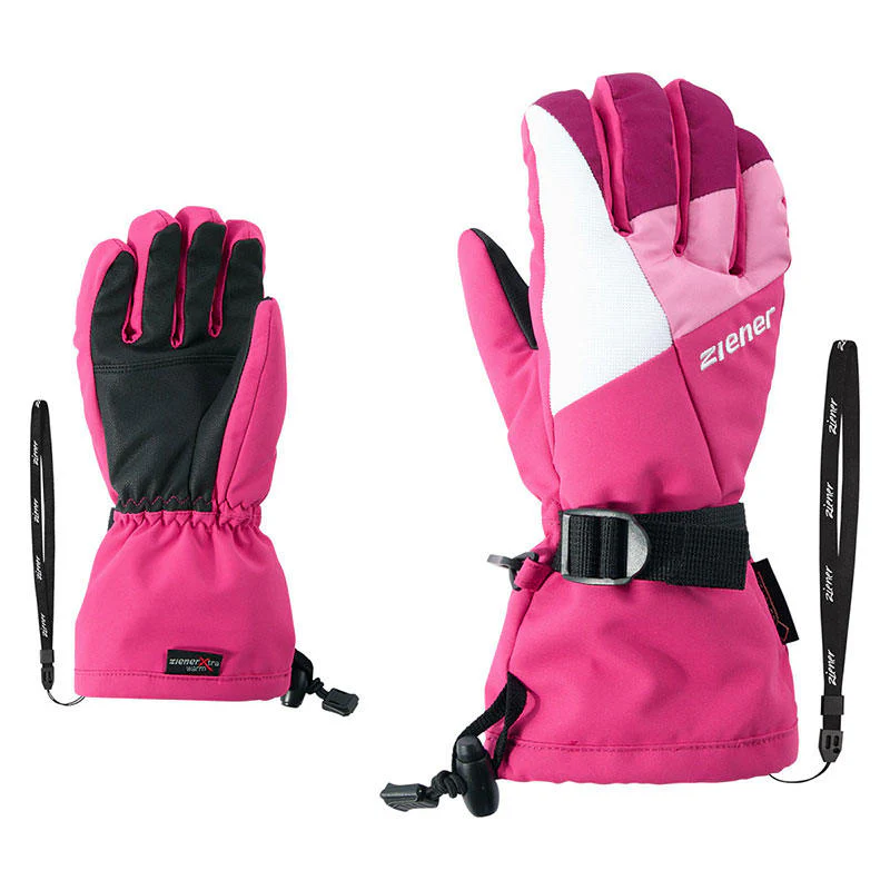 Ziener Guantes Junior Lani GTX 100% PES Rosado